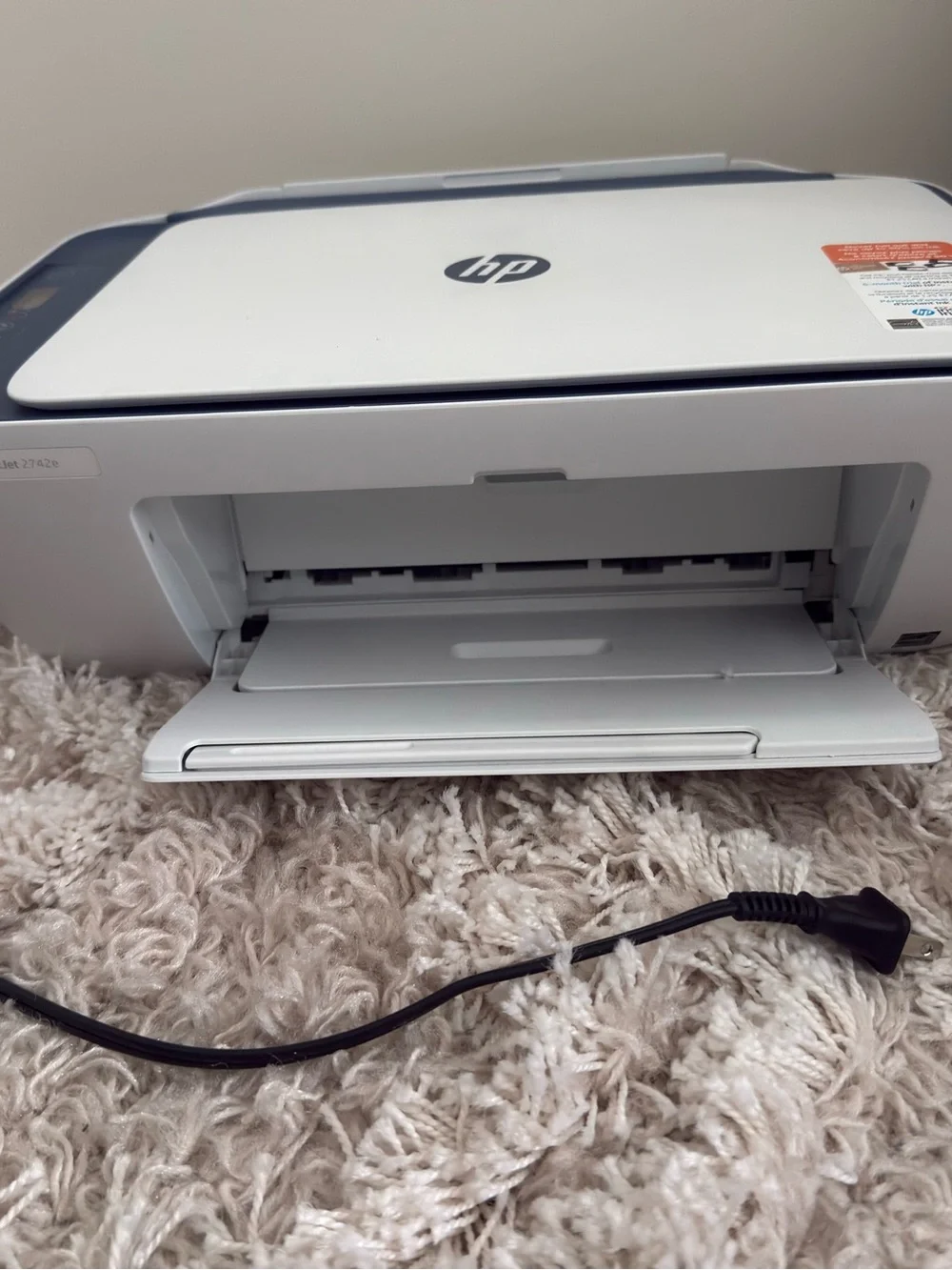 HP Deskjet 2742e WiFi printer & scanner